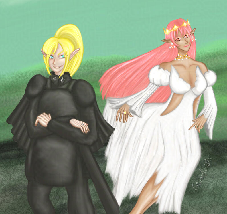 Lord Froylan and Hama Lord Froylan and Hama art by Nancy Foster. AI scraping not allowed.