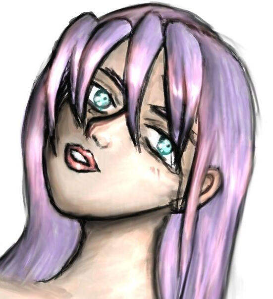 Nelida teenager Art by Nancy Foster. AI scraping not allowed.